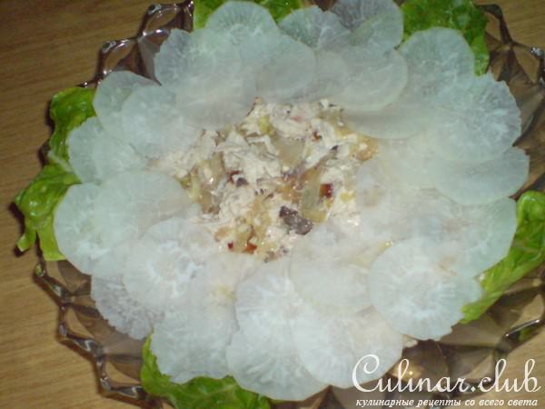 Салат "Ромашка"