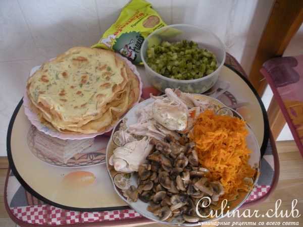 Салат "Шарлотка"