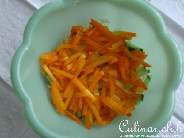 салат ,, Мясной с фасолью,, (вариант)