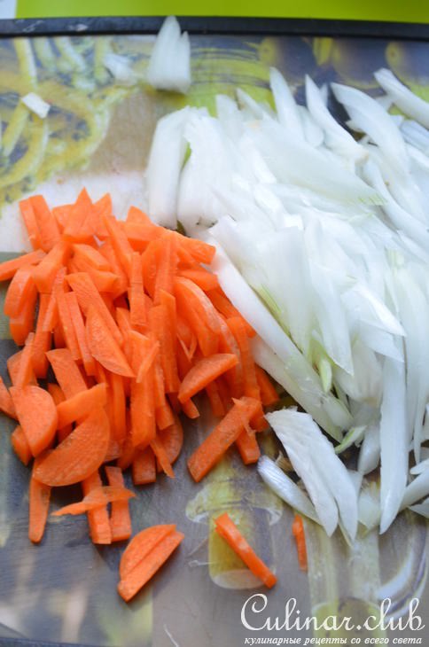 Салат из перловки и баклажанов