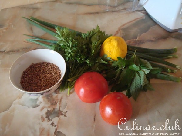 Салат "Табули"(ливанская кухня на русский лад)
