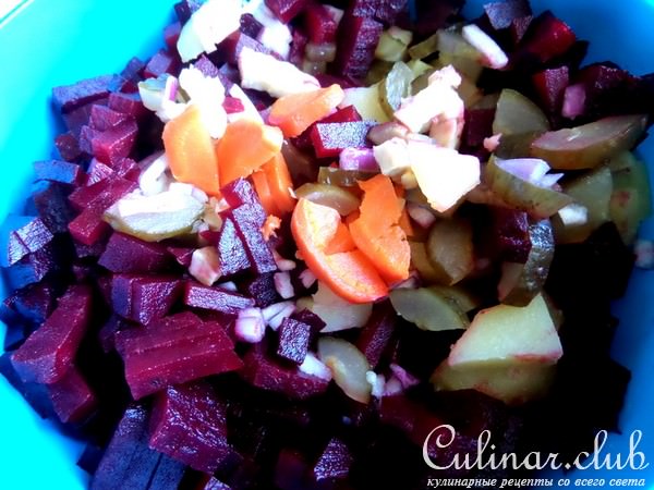 Соус "Vinaigrette" на винегрете