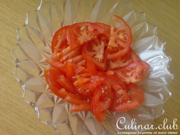 Салат из редьки "Дайкон" и томатов