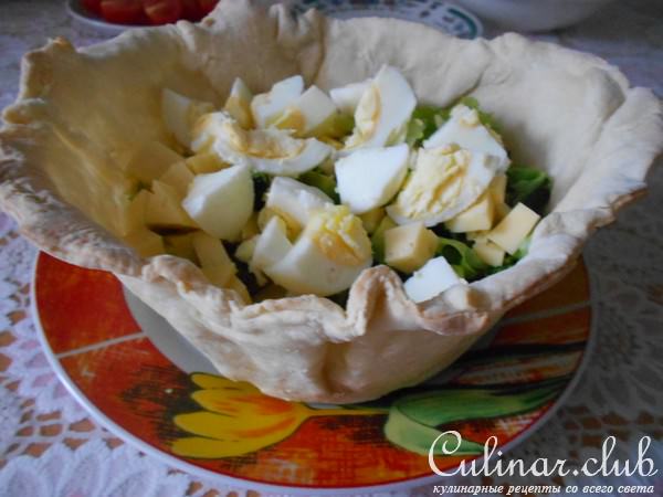 Салат "Хрустящая корзинка"