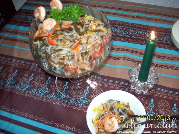 Салат из морской капусты"Витязь" (Дуэль)