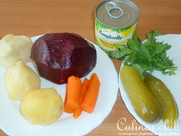 Винегрет с азиатской ноткой