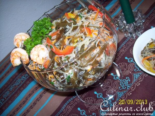 Салат из морской капусты"Витязь" (Дуэль)