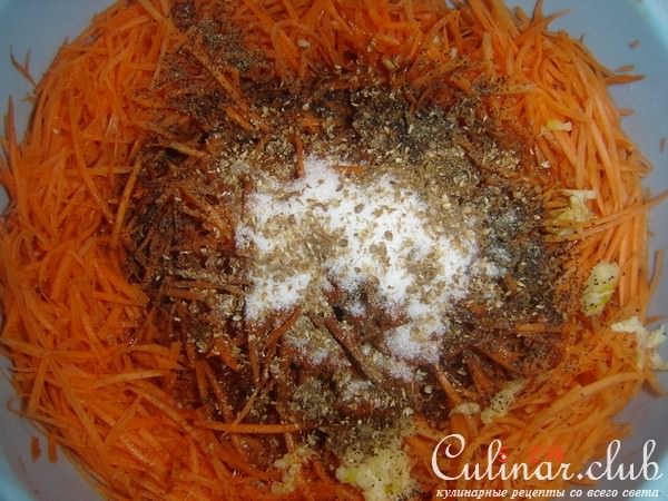 Морковь по-корейски