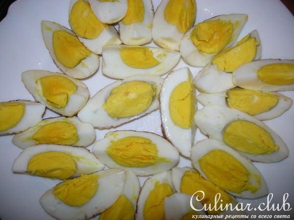 Тайский салат из яиц