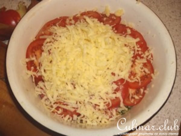Салат из помидоров (мой вариант)