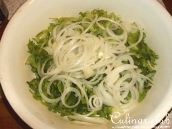 Салат из помидоров (мой вариант)