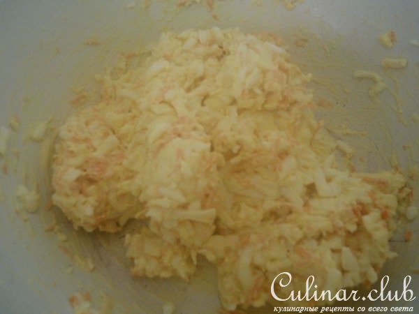 Сырный салат "Мышка"
