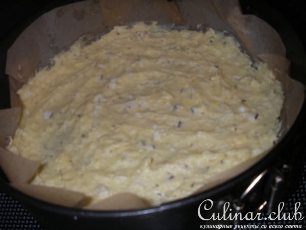 Пирог с ежевикой и лимонным кремом