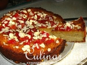 Maghrebi - апельсиново-миндальный пирог с кокосом