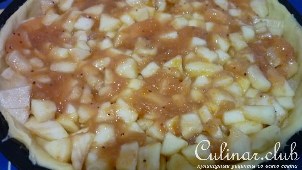Домашний пирог с яблоками (вкусно и быстро)