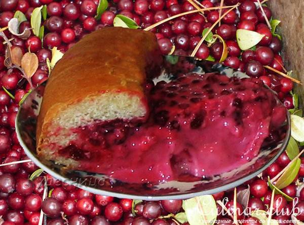ШАНЬГА С БРУСНИКОЙ (северный вариант)