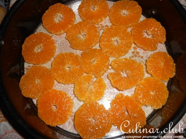 Клафути с мандаринами