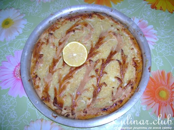 Пирог лимонный
