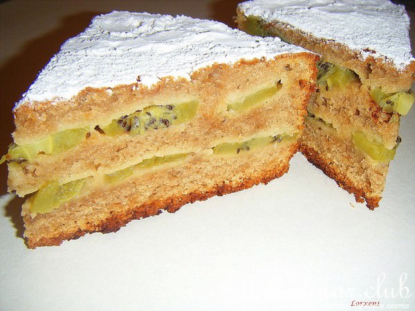 Пирог с Киви