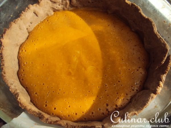 Пирог с молочным шоколадом и карамелью