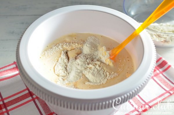 Морковный пирог с лимонным кремом