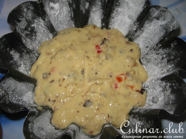 Кулич пасхальный на желтках.