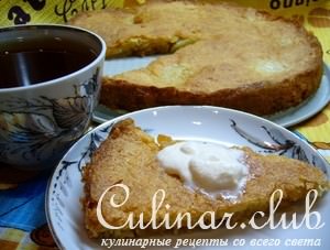 Французский яблочный пирог «Ханна»