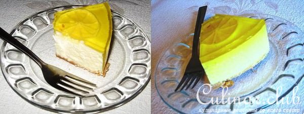 Ванильно - лимонный чизкейк «Манхэттен»