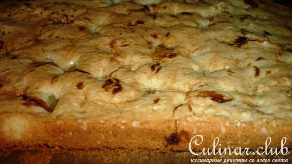 ОТКРЫТЫЙ ПИРОГ С ВИШНЯМИ И АНАНАСАМИ (легкий и нежный)