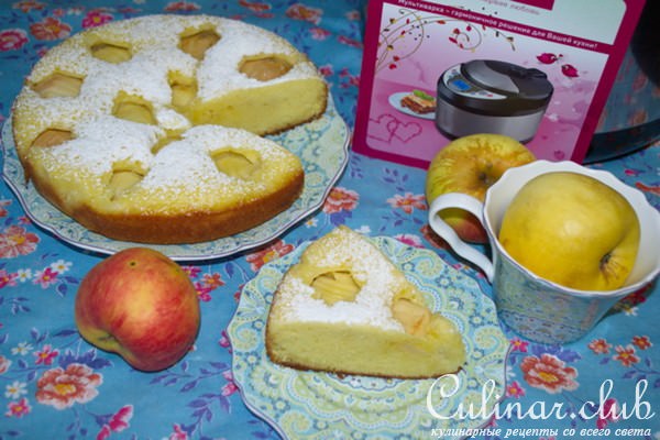 Пирог с яблоками