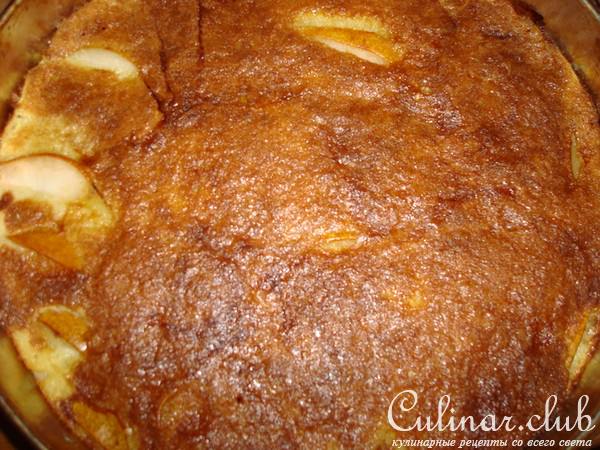 Кокосовый манник с грушами 