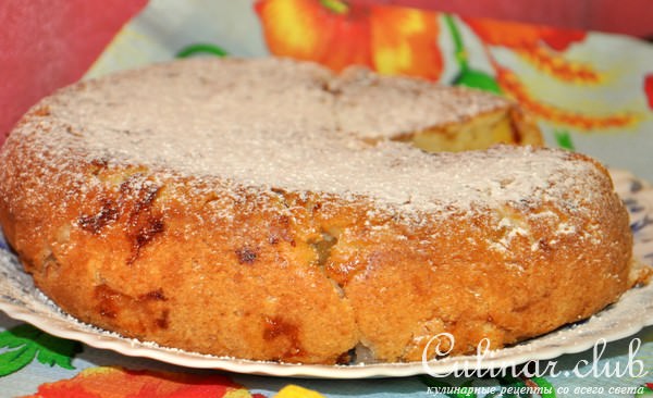 Яблочный пирог с имбирем (тест-драйв)