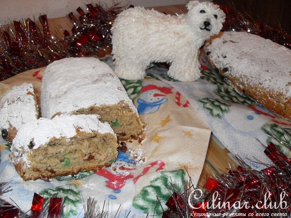 Рождественский штоллен (Christstollen)
