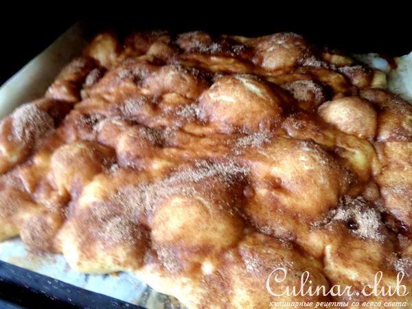 Сладкая лепёшка с корицей
