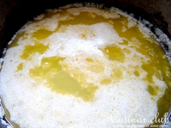 Сладкая лепёшка с корицей