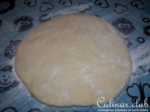 Пирог с хурмой "Брусчатка"