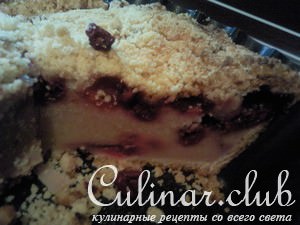 Пирог с вишнями (вариант)