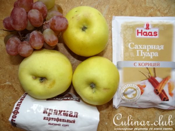 Берлинская шарлотка с песочным тестом