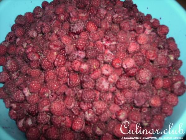 Пирог для любителей малины