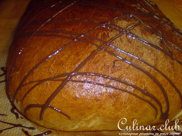 Штрудель "Зигзаг" (с черносливом,орехами и горьким шоколадом)