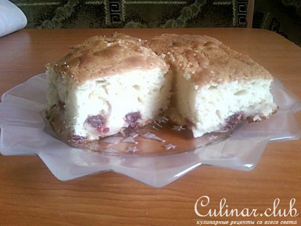 ПИРОГ С ЯБЛОКАМИ И ВИШНЕЙ
