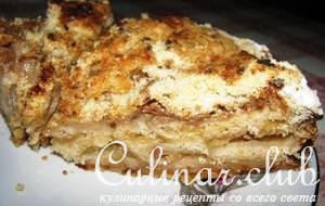 Яблочный пирог. Постный и простой до безобразия