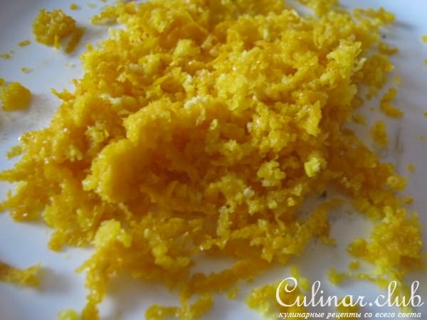 Шарлотка с апельсинами