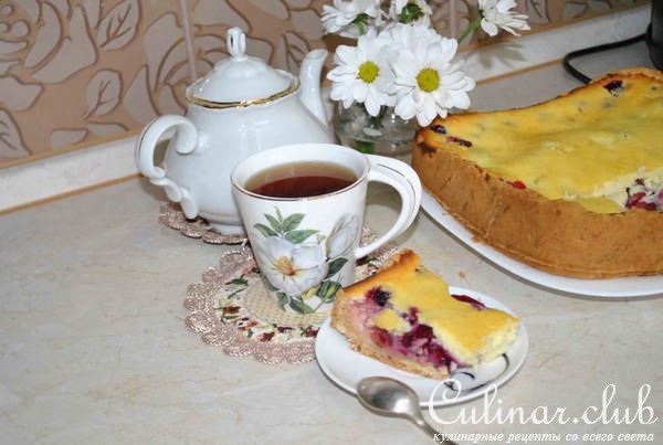 Пирог сливовый "Гармония вкуса"