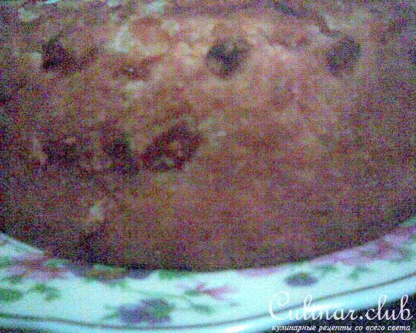 Тыквенный манник с курагой и цедрой апельсина
