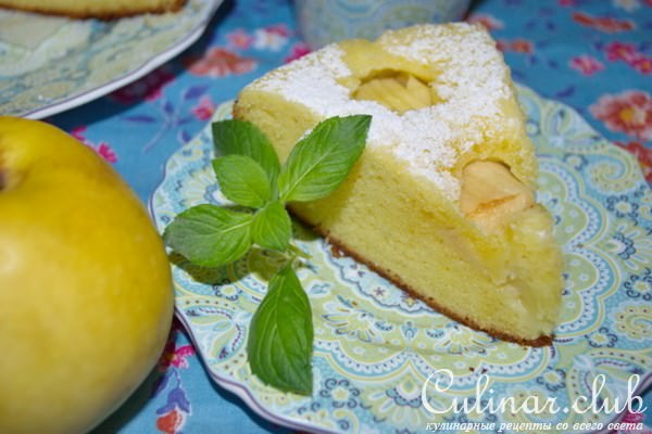 Пирог с яблоками