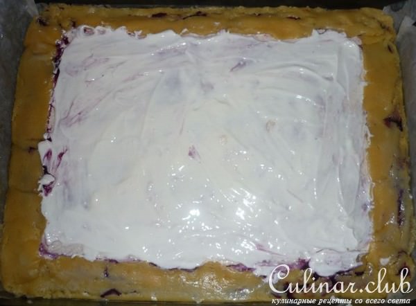 Совсем негламурный, но очень вкусный песочно-творожный пирог