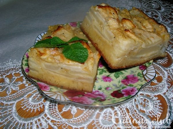 Фруктовый итальянский пирог