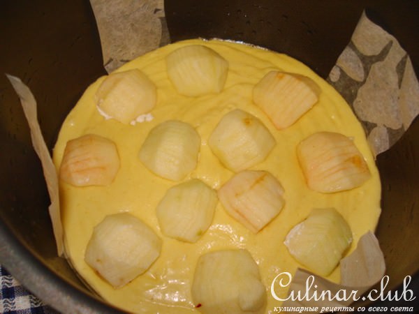 Пирог с яблоками