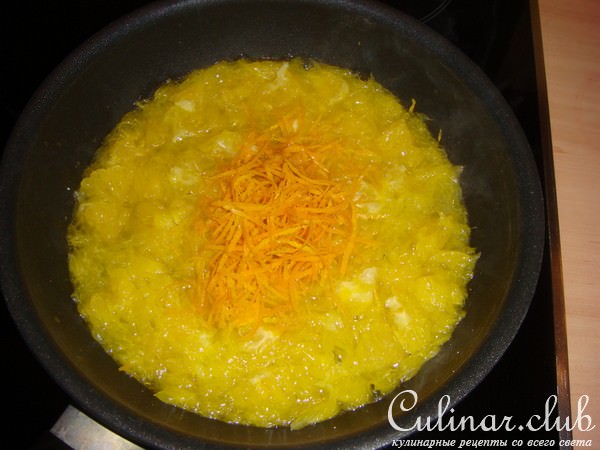 пряный апельсиновый пирог с фисташками